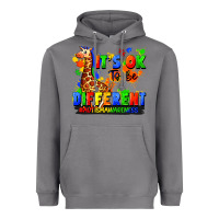 Storm it's ok to be different autism awareness Heavyweight Hoodie - FaDigitalArtStudio