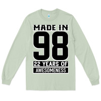 Matcha Made in 98 22 Years Of Awesomeness Long Sleeve Tee - Bettercallsaul