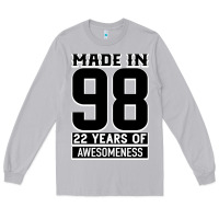 Moon Dust Made in 98 22 Years Of Awesomeness Long Sleeve Tee - Bettercallsaul