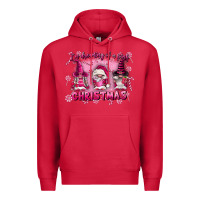 Cardinal i'm dreaming of a pink christmas Premium Hoodie - FaDigitalArtStudio