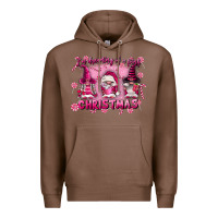 Chestnut i'm dreaming of a pink christmas Premium Hoodie - FaDigitalArtStudio