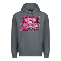Rock i'm dreaming of a pink christmas Premium Hoodie - FaDigitalArtStudio