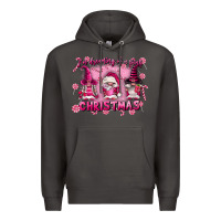 Smoke i'm dreaming of a pink christmas Premium Hoodie - FaDigitalArtStudio