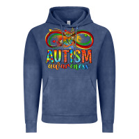 Vintage Denim autism awareness butterfly infinity symbol Vintage Hoodie - LillyAllenDesigns