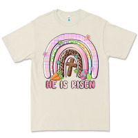 Bone he is risen easter rainbow Premium Tee - MaliasSmallBusiness