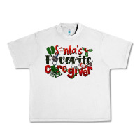 Lunar Rock Santa's Favorite Caregiver Christmas Urban Heavy Tee - LillyAllenDesigns
