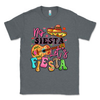 Charcoal Heather no siesta let's fiesta Classic Tee - LillyAllenDesigns