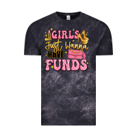 Cloud Black girls just wanna have funds Vintage Tee - LillyAllenDesigns
