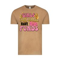 Vintage Camel girls just wanna have funds Vintage Tee - LillyAllenDesigns