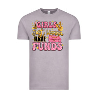Vintage Zinc girls just wanna have funds Vintage Tee - LillyAllenDesigns