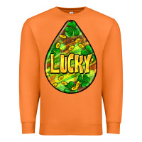Carrot St.patrick's teardrop earrings Premium Sweatshirt - FaDigitalArtStudio