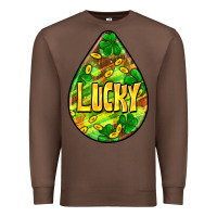 Chestnut St.patrick's teardrop earrings Premium Sweatshirt - FaDigitalArtStudio