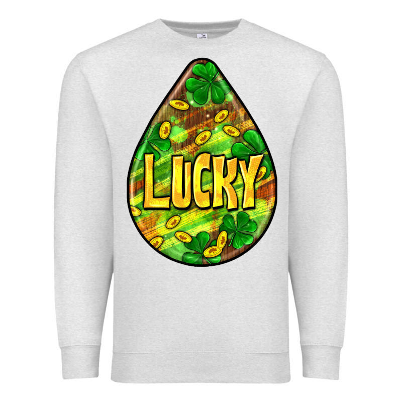 St.patrick's Teardrop Earrings Premium Sweatshirt by FaDigitalArtStudio | Teevron