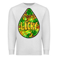 Oatmeal Heather St.patrick's teardrop earrings Premium Sweatshirt - FaDigitalArtStudio