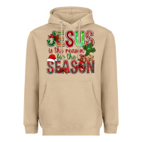 Mushroom jesus is the reason for the season christmas bbs Heavyweight Hoodie - BundleAndBundleShop