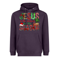 Jesus Is The Reason For The Season Christmas Bbs Heavyweight Hoodie | Teevron
