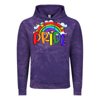 Cloud Purple pride Vintage Hoodie - LillyAllenDesigns