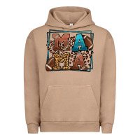 Pigment Burro American Football Mama Mother's Day Urban Hoodie - LillyAllenDesigns