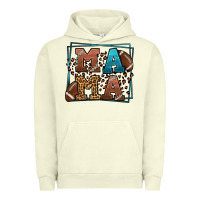 Pigment Pistachio American Football Mama Mother's Day Urban Hoodie - LillyAllenDesigns