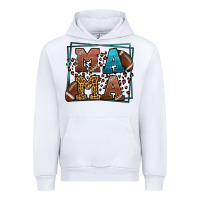 White American Football Mama Mother's Day Urban Hoodie - LillyAllenDesigns