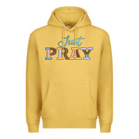 Antique Gold Just Pray Premium Hoodie - JahusDesignShop
