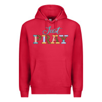 Cardinal Just Pray Premium Hoodie - JahusDesignShop