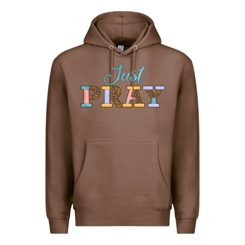 Just Pray Premium Hoodie by JahusDesignShop | Teevron