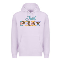 Lilac Just Pray Premium Hoodie - JahusDesignShop