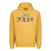 Mustard Just Pray Premium Hoodie - JahusDesignShop