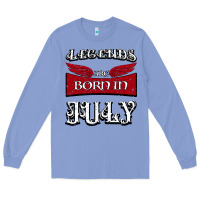 Colony Blue Legends are born in July Long Sleeve Tee - Bettercallsaul