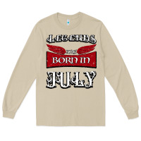 Mushroom Legends are born in July Long Sleeve Tee - Bettercallsaul