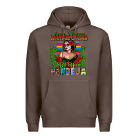 Coffee Mexican Chingona Premium Hoodie - FaDigitalArtStudio