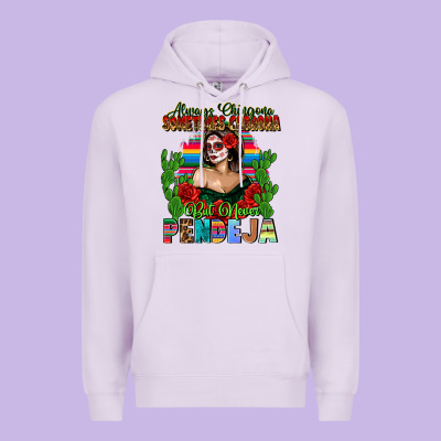 Mexican Chingona Premium Hoodie Designed By Fadigitalartstudio