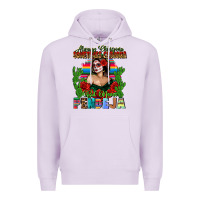Lilac Mexican Chingona Premium Hoodie - FaDigitalArtStudio