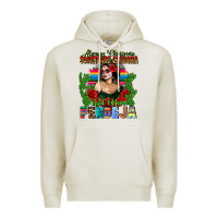 Oatmeal Heather Mexican Chingona Premium Hoodie - FaDigitalArtStudio