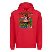 Red Mexican Chingona Premium Hoodie - FaDigitalArtStudio