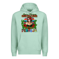 Seafoam Mexican Chingona Premium Hoodie - FaDigitalArtStudio