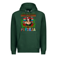 Sports Green Mexican Chingona Premium Hoodie - FaDigitalArtStudio