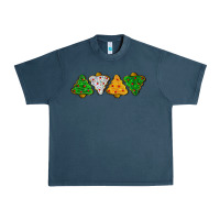 Midnight Navy christmas tree cookies Urban Heavy Tee - LillyAllenDesigns