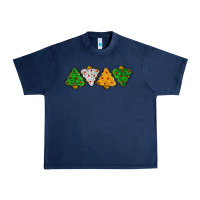 Navy christmas tree cookies Urban Heavy Tee - LillyAllenDesigns