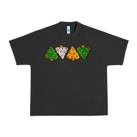 Pigment Black christmas tree cookies Urban Heavy Tee - LillyAllenDesigns