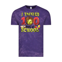 Cloud Purple i tackled days of school softball Vintage Tee - LillyAllenDesigns