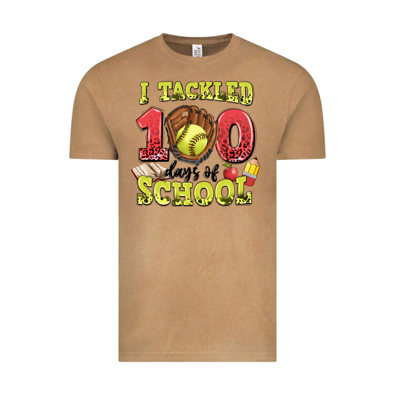 I Tackled Days Of School Softball Vintage Tee by LillyAllenDesigns | Teevron