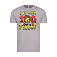 Vintage Zinc i tackled days of school softball Vintage Tee - LillyAllenDesigns
