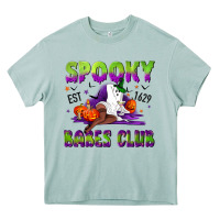 Arona Spooky babes club Heavy Core Tee - NancyCooperArtShop