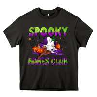 Asphalt Spooky babes club Heavy Core Tee - NancyCooperArtShop