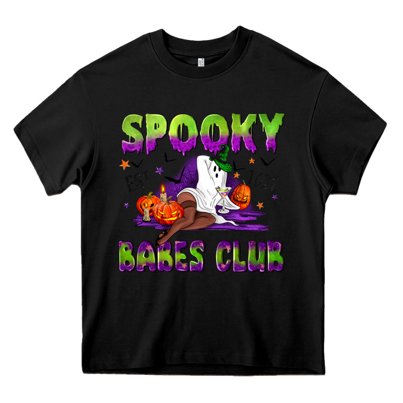 Spooky Babes Club Heavy Core Tee by NancyCooperArtShop | Teevron