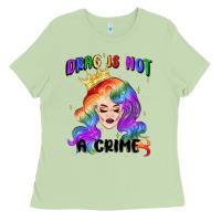 Matcha drag is not a crime fabulous drag queen Ladies Tee - MaliasSmallBusiness