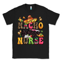 Black nacho average nurse Classic Tee - LillyAllenDesigns