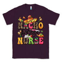 Plum nacho average nurse Classic Tee - LillyAllenDesigns